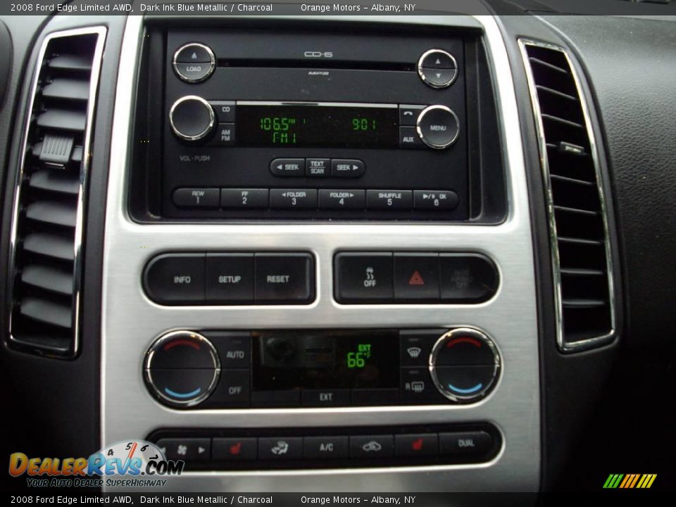 2008 Ford Edge Limited AWD Dark Ink Blue Metallic / Charcoal Photo #17