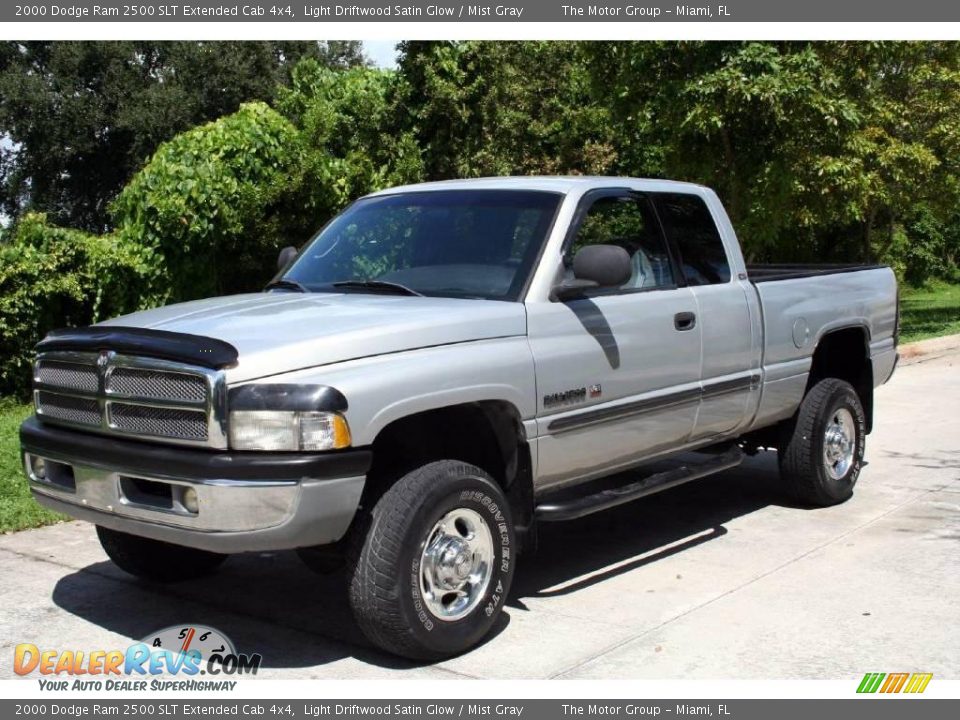 2000 Dodge Ram 2500 SLT Extended Cab 4x4 Light Driftwood Satin Glow / Mist Gray Photo #1