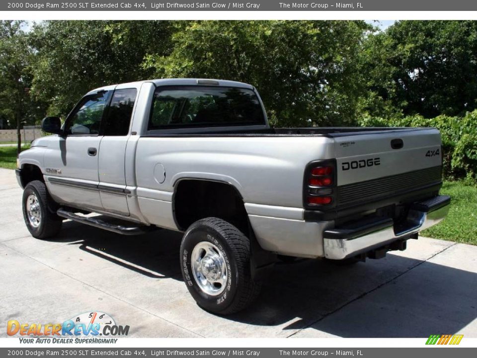 2000 Dodge Ram 2500 SLT Extended Cab 4x4 Light Driftwood Satin Glow / Mist Gray Photo #4