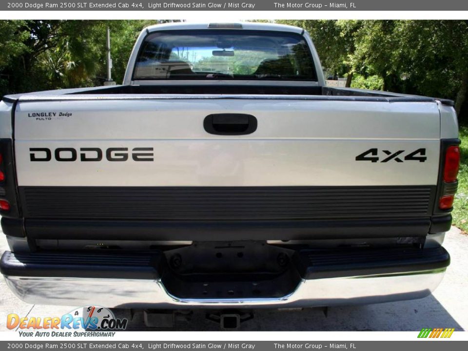 2000 Dodge Ram 2500 SLT Extended Cab 4x4 Light Driftwood Satin Glow / Mist Gray Photo #6