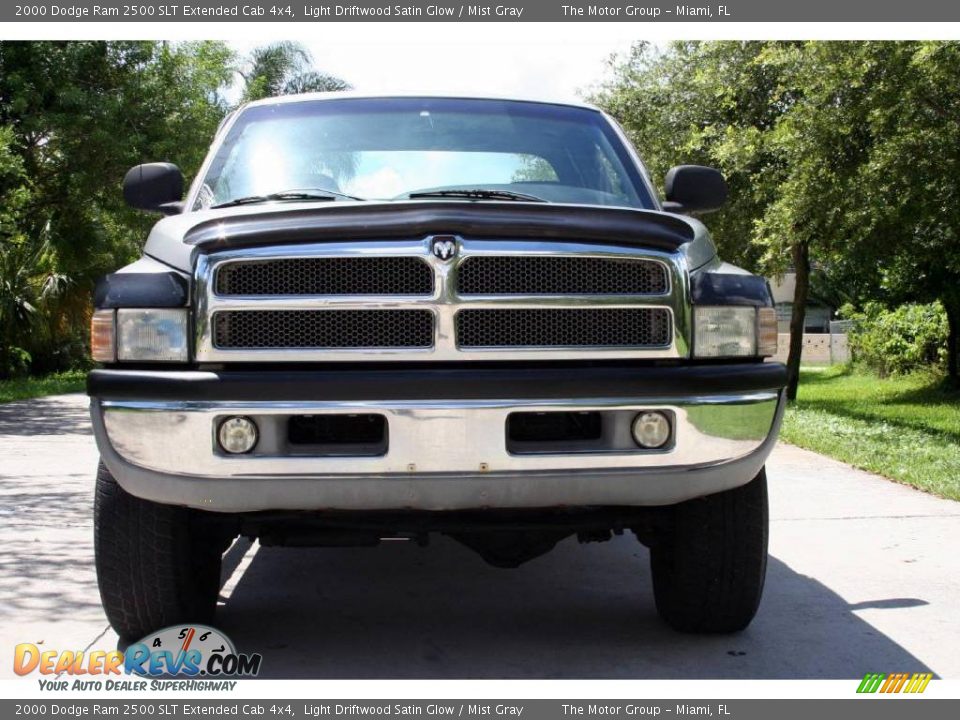 2000 Dodge Ram 2500 SLT Extended Cab 4x4 Light Driftwood Satin Glow / Mist Gray Photo #11