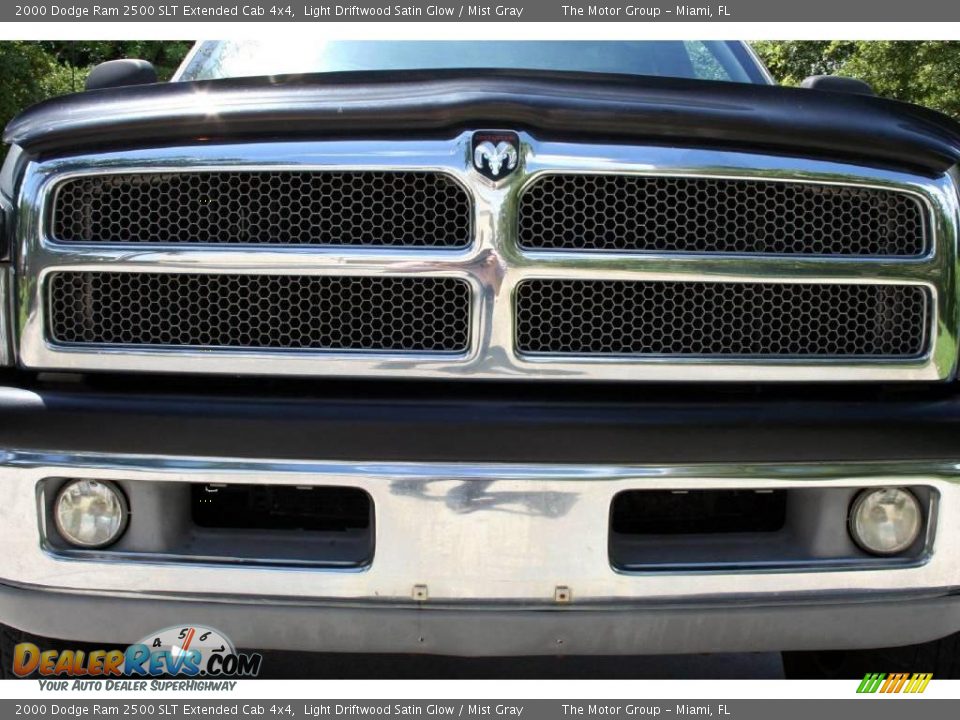 2000 Dodge Ram 2500 SLT Extended Cab 4x4 Light Driftwood Satin Glow / Mist Gray Photo #25