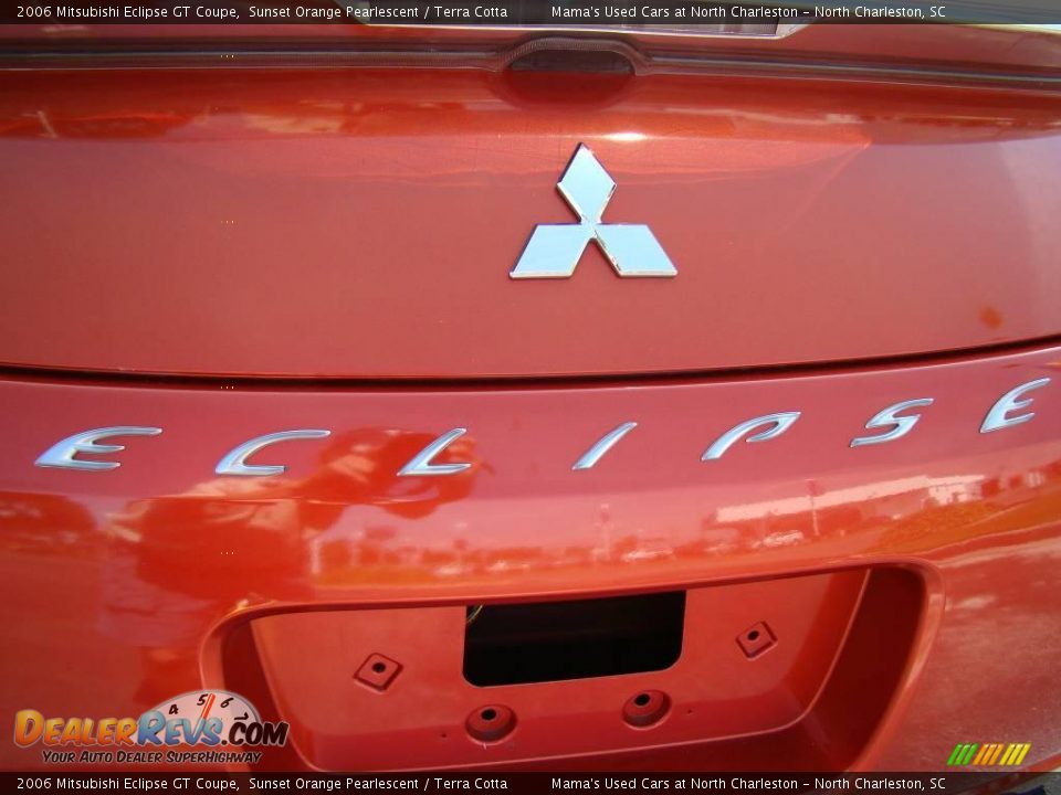 2006 Mitsubishi Eclipse GT Coupe Sunset Orange Pearlescent / Terra Cotta Photo #21