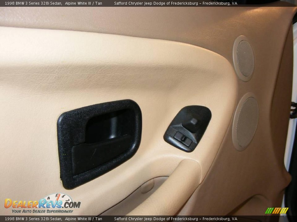 1998 BMW 3 Series 328i Sedan Alpine White III / Tan Photo #25