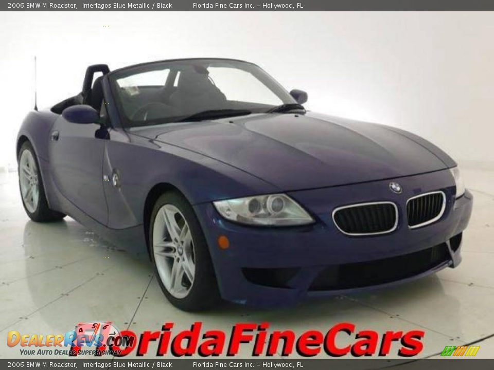 2006 BMW M Roadster Interlagos Blue Metallic / Black Photo #1