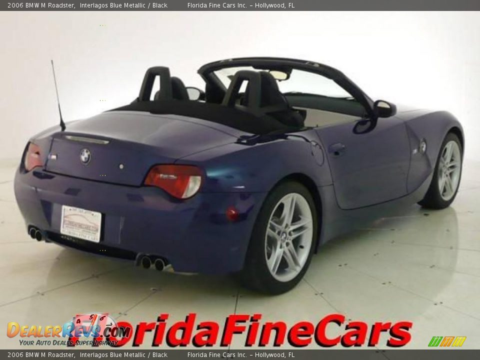 2006 BMW M Roadster Interlagos Blue Metallic / Black Photo #2