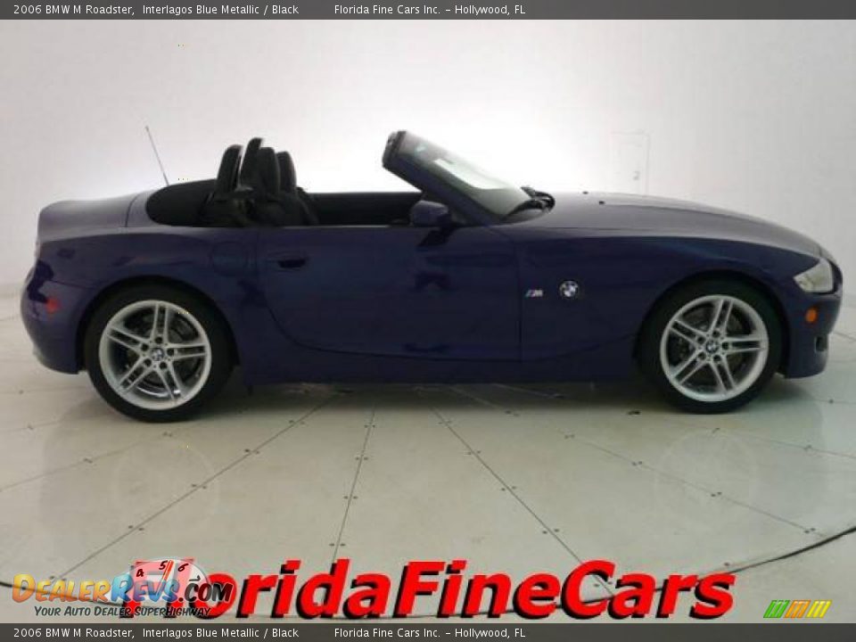 2006 BMW M Roadster Interlagos Blue Metallic / Black Photo #4