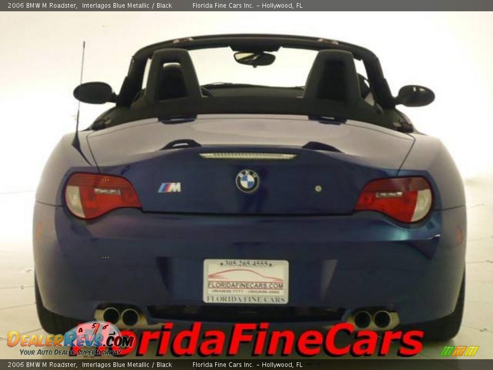2006 BMW M Roadster Interlagos Blue Metallic / Black Photo #6