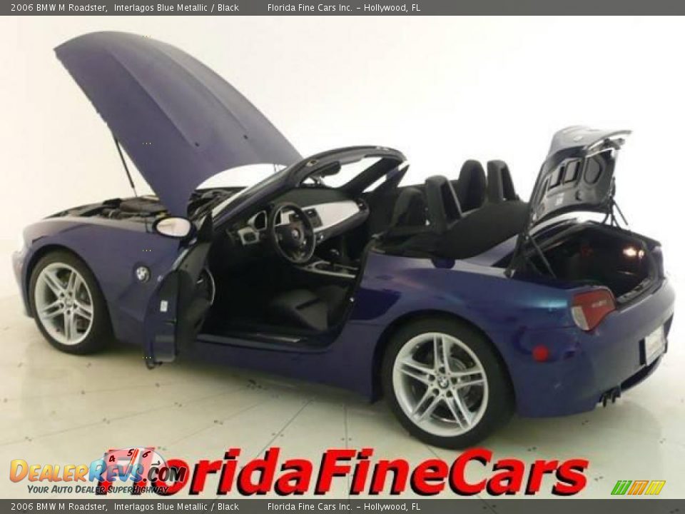 2006 BMW M Roadster Interlagos Blue Metallic / Black Photo #7