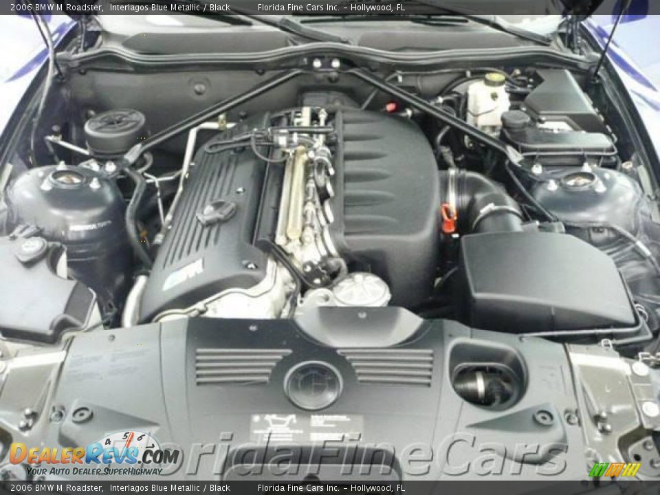 2006 BMW M Roadster Interlagos Blue Metallic / Black Photo #10