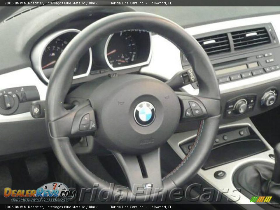 2006 BMW M Roadster Interlagos Blue Metallic / Black Photo #16