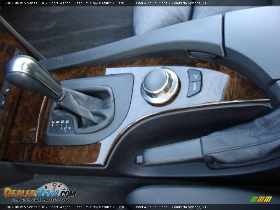 2007 BMW 5 Series 530xi Sport Wagon Titanium Grey Metallic / Black Photo #8