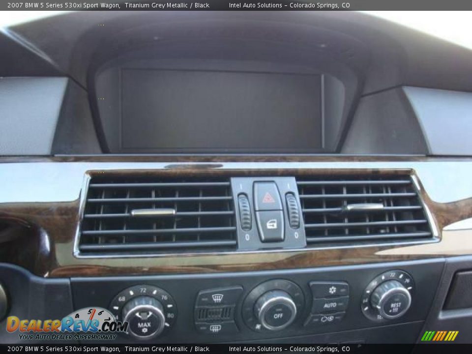 2007 BMW 5 Series 530xi Sport Wagon Titanium Grey Metallic / Black Photo #11