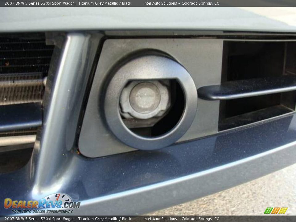 2007 BMW 5 Series 530xi Sport Wagon Titanium Grey Metallic / Black Photo #24