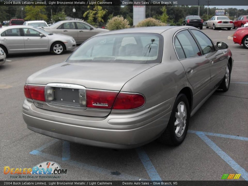 2004 Buick LeSabre Limited Light Bronzemist Metallic / Light Cashmere Photo #6