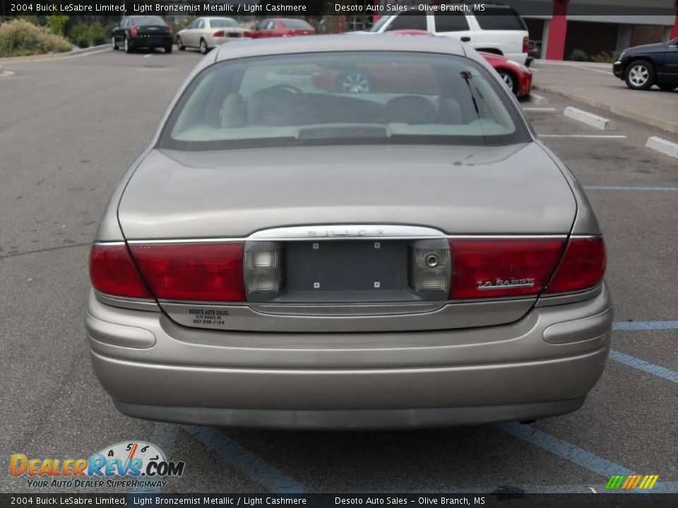 2004 Buick LeSabre Limited Light Bronzemist Metallic / Light Cashmere Photo #7