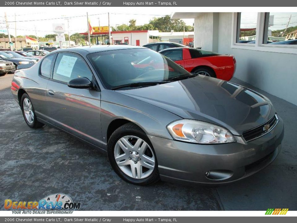 2006 Chevrolet Monte Carlo LT Dark Silver Metallic / Gray Photo #2
