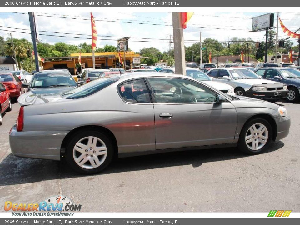 2006 Chevrolet Monte Carlo LT Dark Silver Metallic / Gray Photo #3