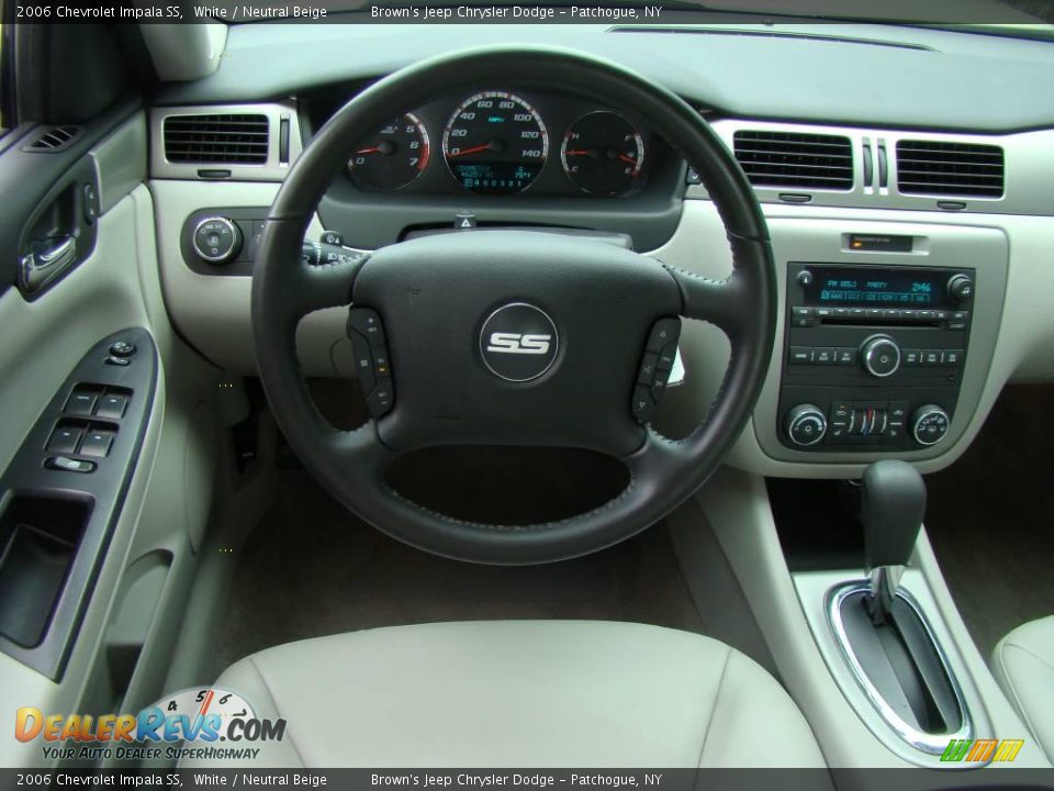 2006 Chevrolet Impala SS White / Neutral Beige Photo #11