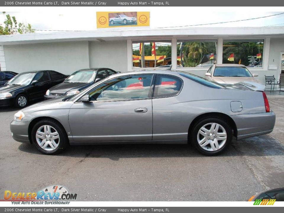 2006 Chevrolet Monte Carlo LT Dark Silver Metallic / Gray Photo #10