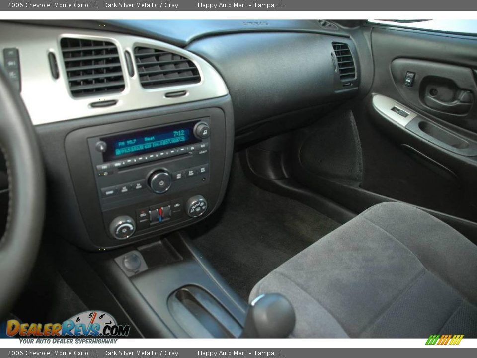 2006 Chevrolet Monte Carlo LT Dark Silver Metallic / Gray Photo #16