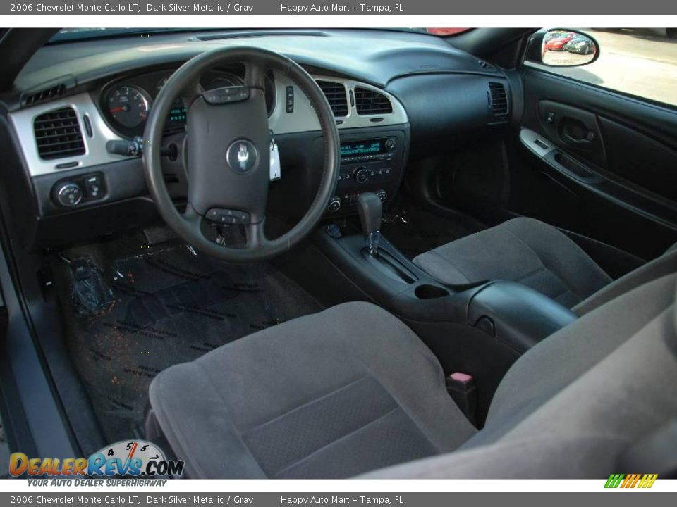 2006 Chevrolet Monte Carlo LT Dark Silver Metallic / Gray Photo #17