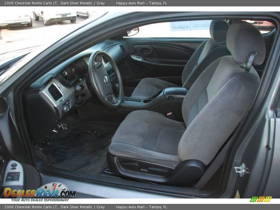 2006 Chevrolet Monte Carlo LT Dark Silver Metallic / Gray Photo #18