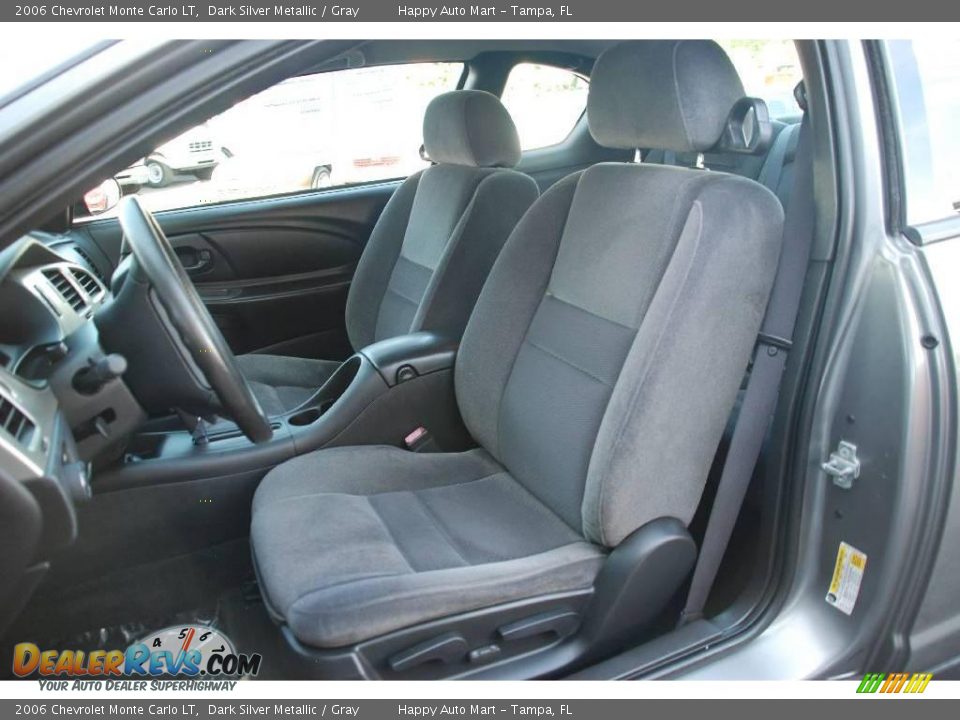 2006 Chevrolet Monte Carlo LT Dark Silver Metallic / Gray Photo #19