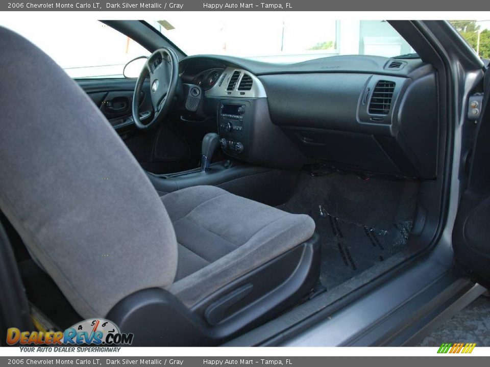 2006 Chevrolet Monte Carlo LT Dark Silver Metallic / Gray Photo #24