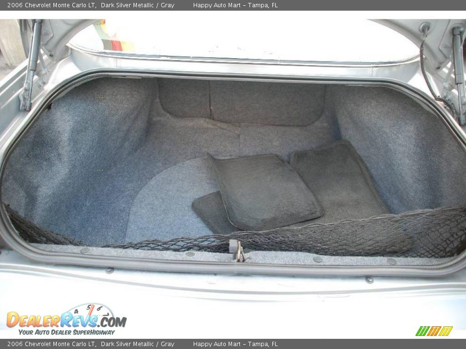 2006 Chevrolet Monte Carlo LT Dark Silver Metallic / Gray Photo #27