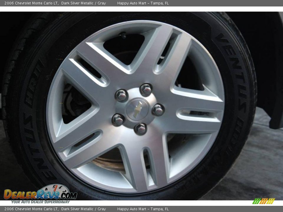2006 Chevrolet Monte Carlo LT Dark Silver Metallic / Gray Photo #28