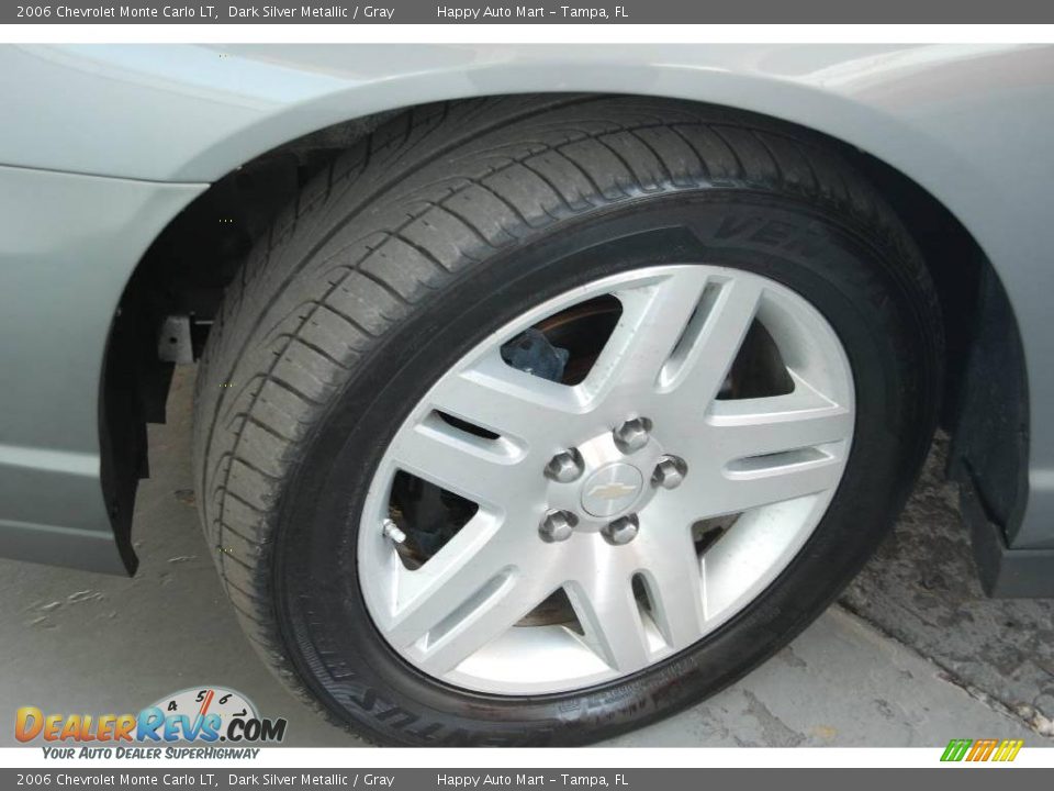2006 Chevrolet Monte Carlo LT Dark Silver Metallic / Gray Photo #29