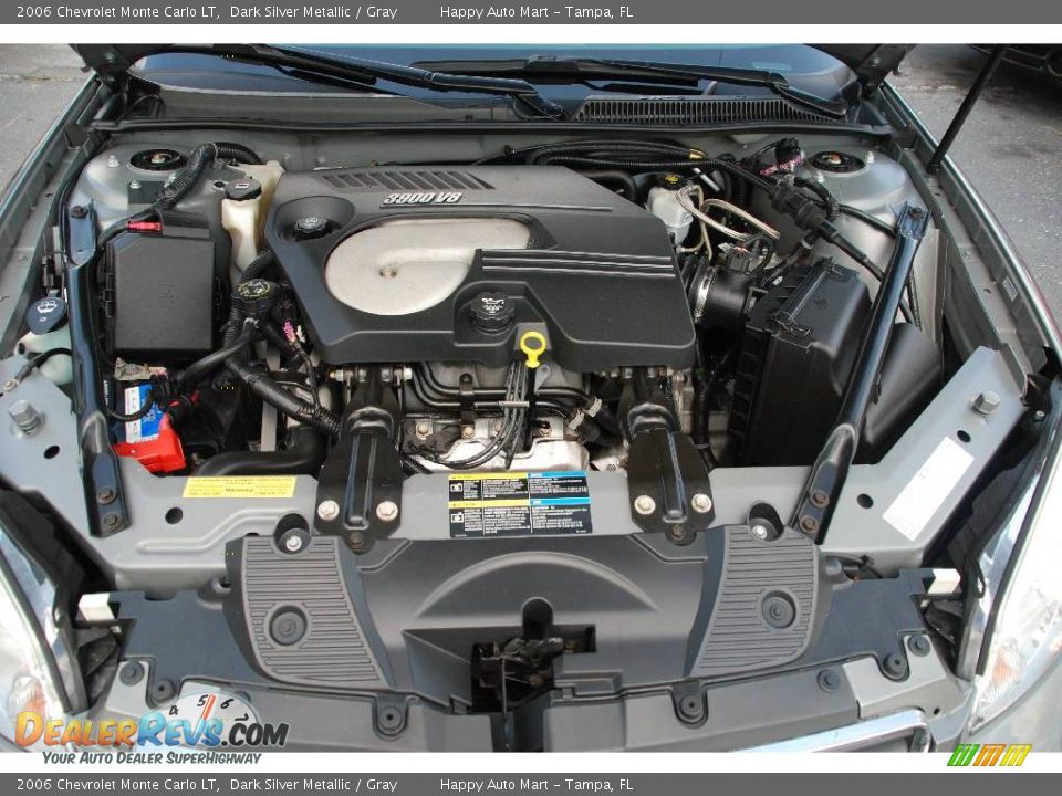 2006 Chevrolet Monte Carlo LT Dark Silver Metallic / Gray Photo #30