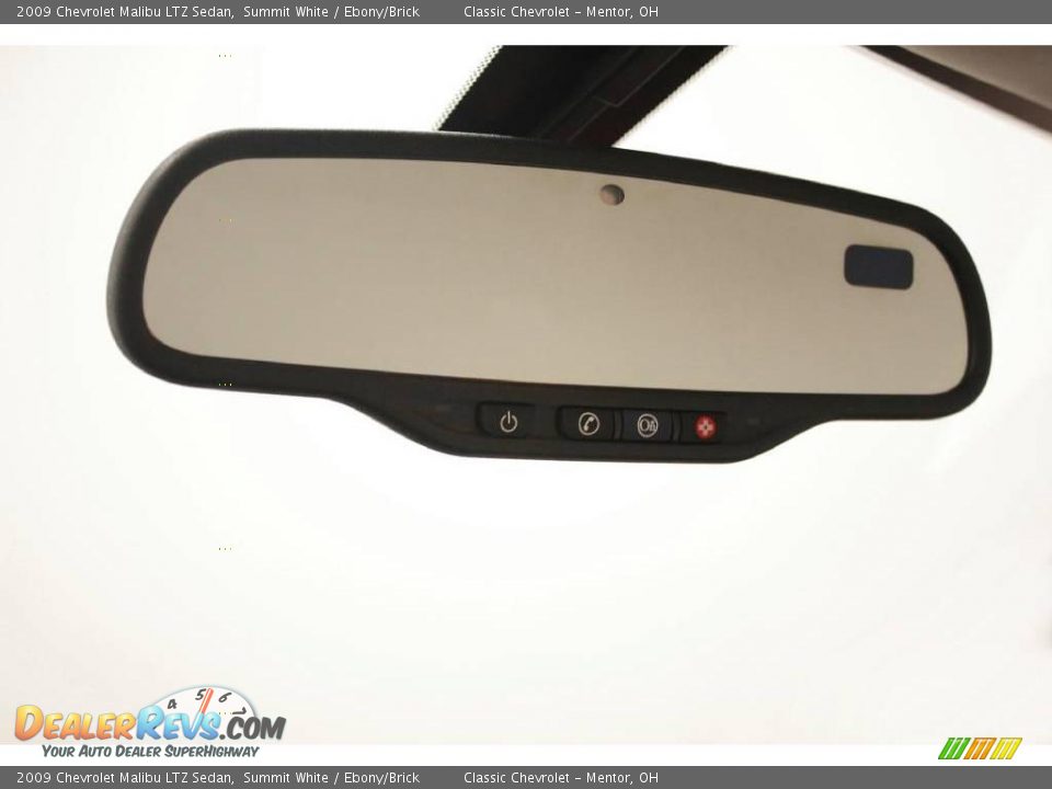 2009 Chevrolet Malibu LTZ Sedan Summit White / Ebony/Brick Photo #10