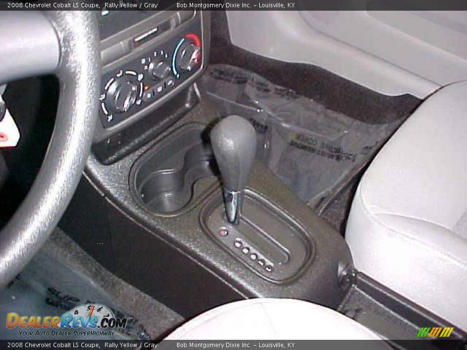 2008 Chevrolet Cobalt LS Coupe Rally Yellow / Gray Photo #20