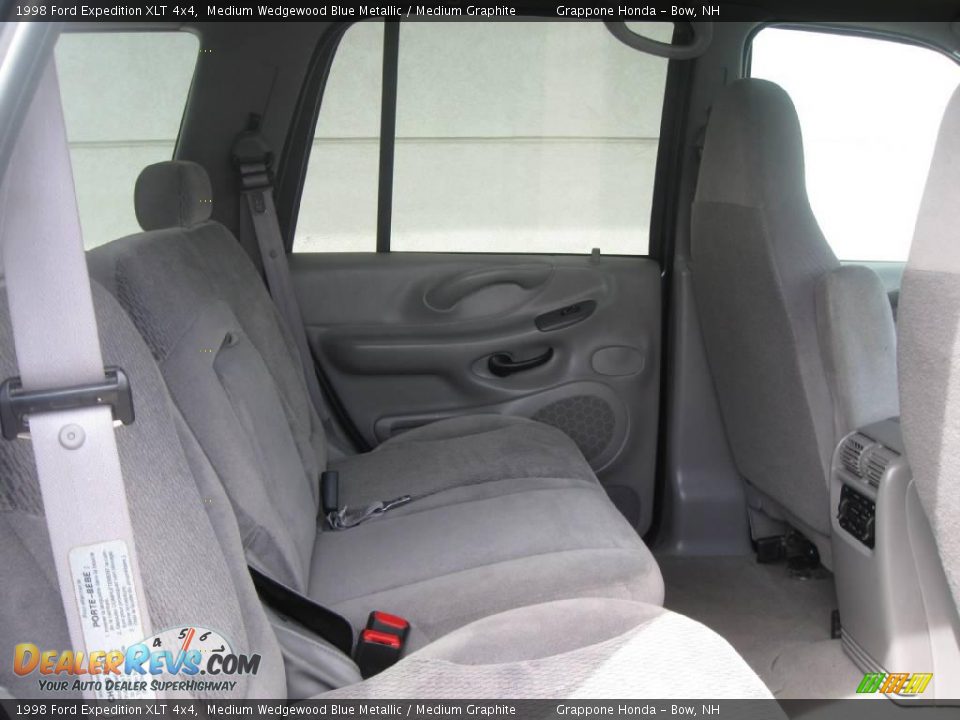 1998 Ford Expedition XLT 4x4 Medium Wedgewood Blue Metallic / Medium Graphite Photo #7