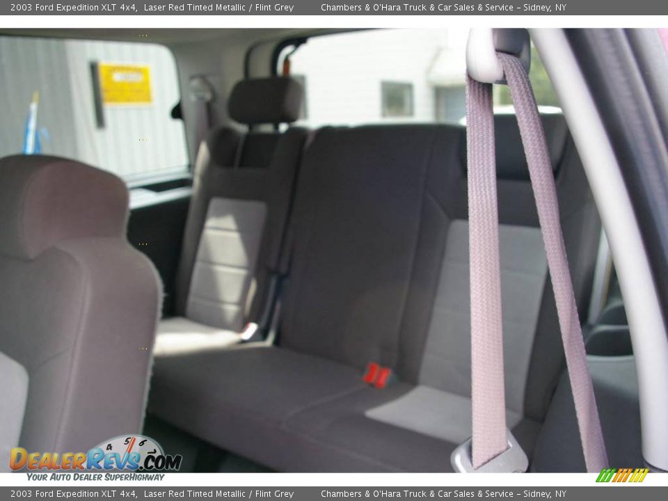 2003 Ford Expedition XLT 4x4 Laser Red Tinted Metallic / Flint Grey Photo #11
