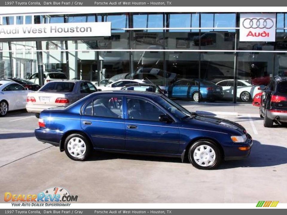 1997 Toyota Corolla Dark Blue Pearl / Gray Photo #1