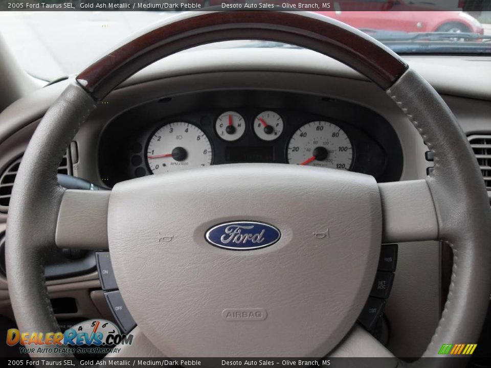 2005 Ford Taurus SEL Gold Ash Metallic / Medium/Dark Pebble Photo #10
