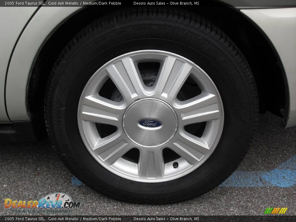 2005 Ford Taurus SEL Gold Ash Metallic / Medium/Dark Pebble Photo #15
