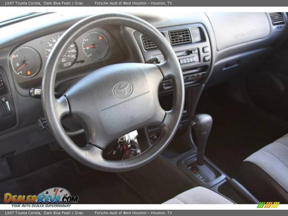 1997 Toyota Corolla Dark Blue Pearl / Gray Photo #6