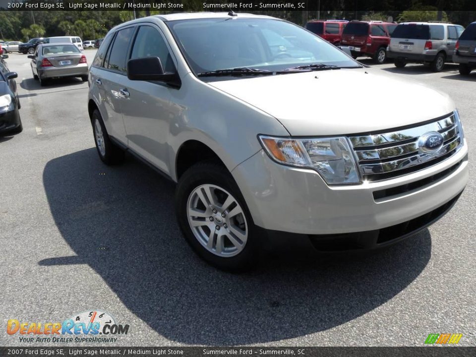 2007 Ford Edge SE Light Sage Metallic / Medium Light Stone Photo #1