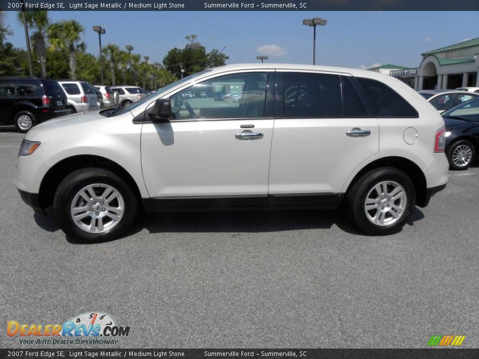 2007 Ford Edge SE Light Sage Metallic / Medium Light Stone Photo #2