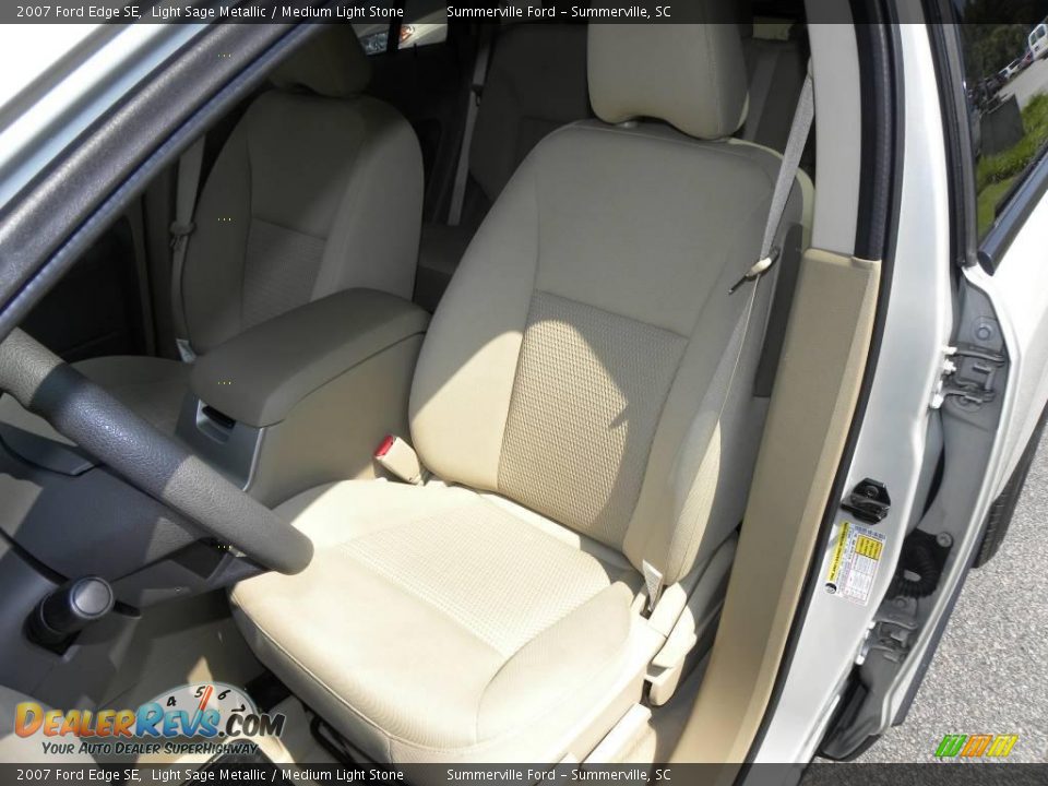 2007 Ford Edge SE Light Sage Metallic / Medium Light Stone Photo #4