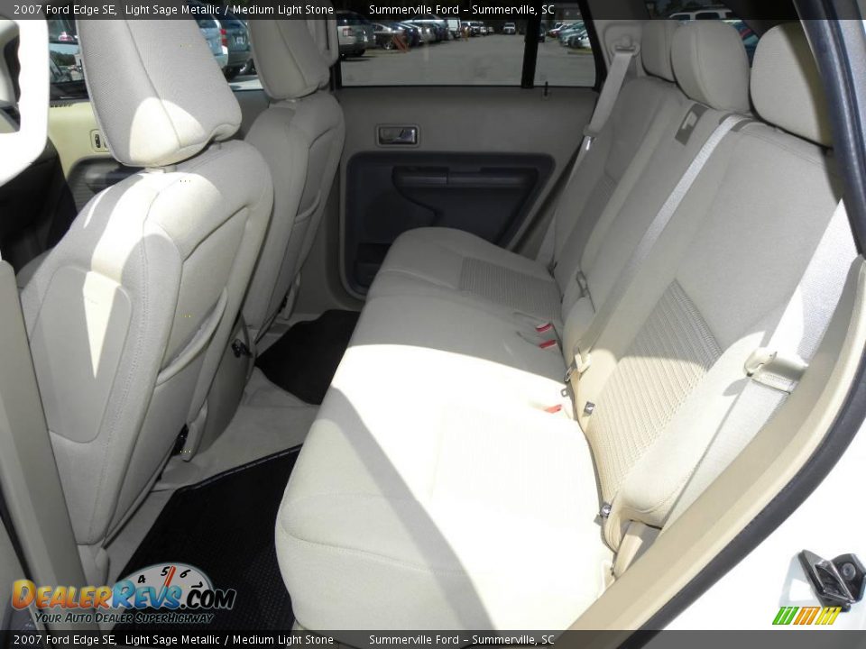 2007 Ford Edge SE Light Sage Metallic / Medium Light Stone Photo #6
