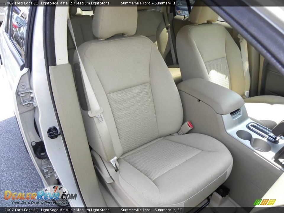 2007 Ford Edge SE Light Sage Metallic / Medium Light Stone Photo #8