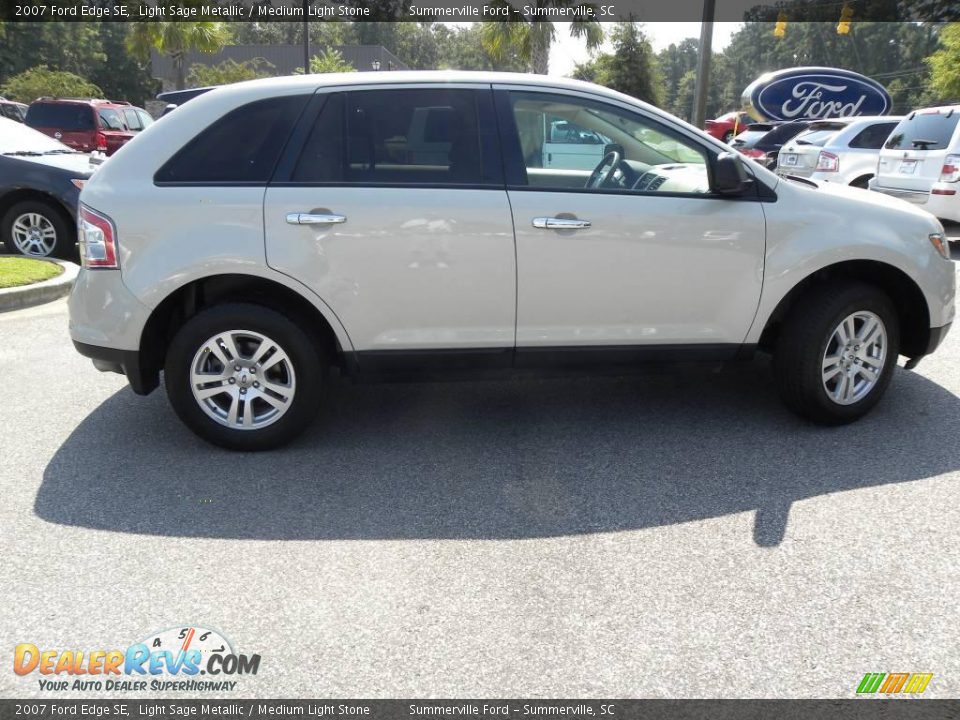 2007 Ford Edge SE Light Sage Metallic / Medium Light Stone Photo #12