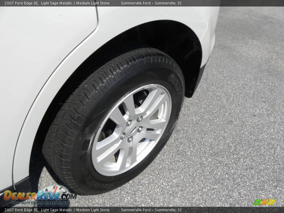 2007 Ford Edge SE Light Sage Metallic / Medium Light Stone Photo #16