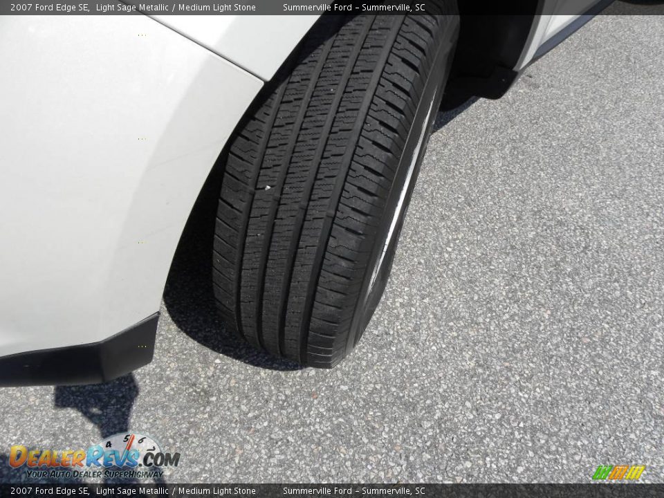 2007 Ford Edge SE Light Sage Metallic / Medium Light Stone Photo #17