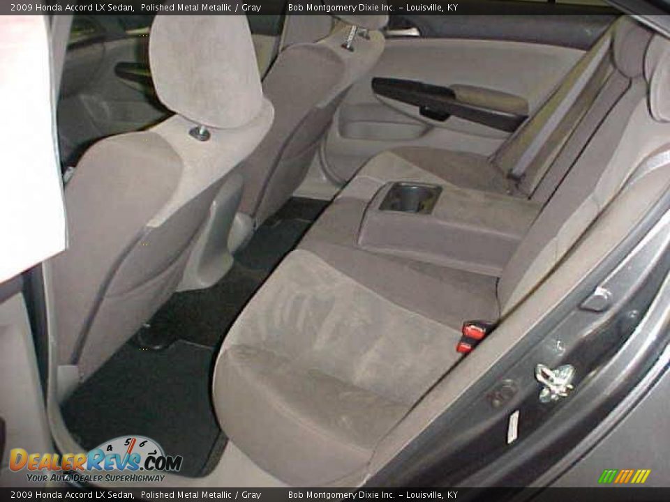2009 Honda Accord LX Sedan Polished Metal Metallic / Gray Photo #9